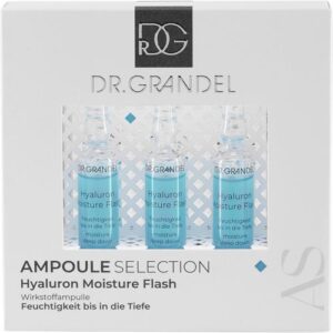 DR. GRANDEL Hyaluron Moisture Flash Ampulle – Sofort-Feuchtigkeitsboost 3 × 3 ml